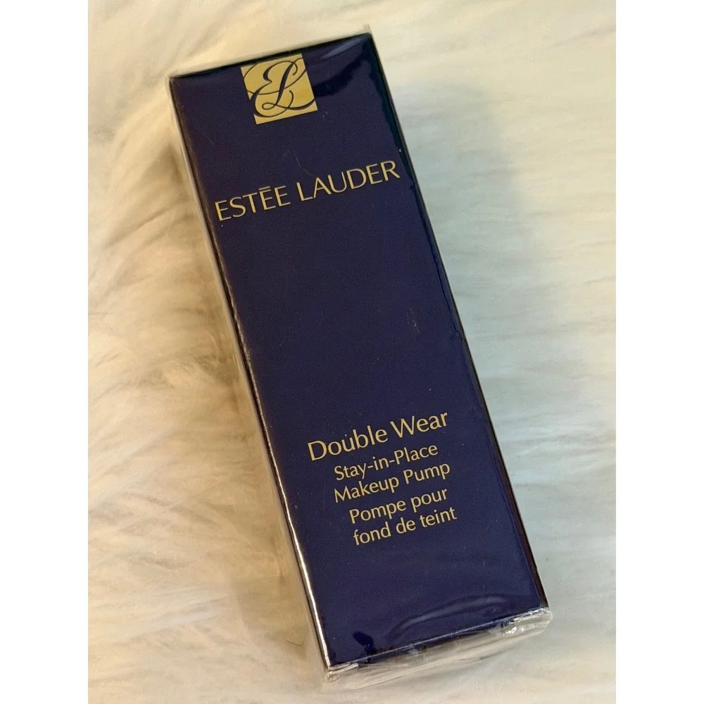 Estee Lauder Double Wear Stay-in-Place Makeup Pump Gold Foundation Dispenser NEW